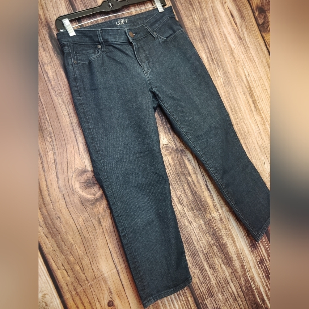 LOFT Curvy Cropped Women's Jeans Size 27! NWOT - Picture 3 of 4